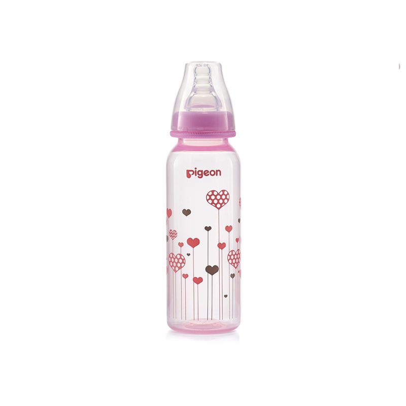 Flexible Standard Neck Feeder Clear Rpp 240Ml – Pink