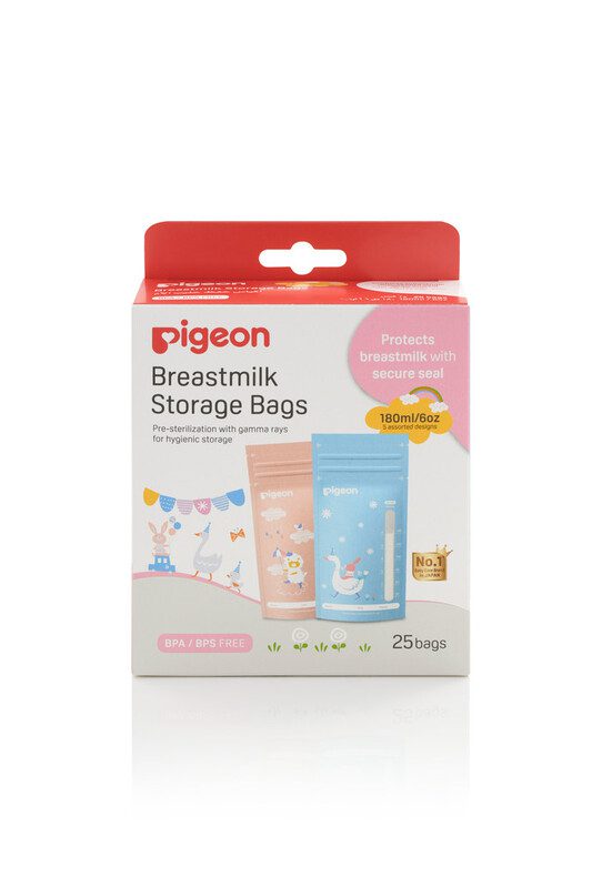 Breastmilk Storage Bags 180Ml (Animals Edition)