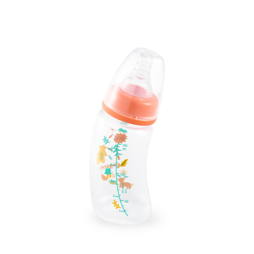 Pigeon Curve Standard Neck Nursing Bottle Pp 150ml Forest