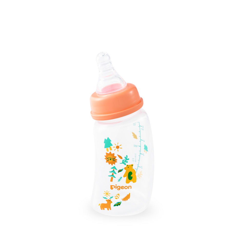 Pigeon Curve Standard Neck Nursing Bottle Pp 150ml Forest