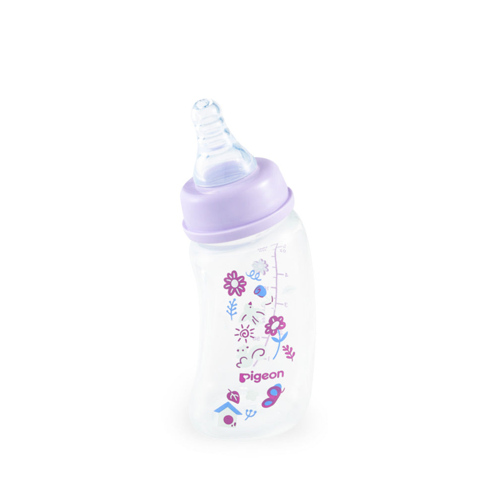 Pigeon Curve Standard Neck Nursing Bottle Pp 150ml Garden