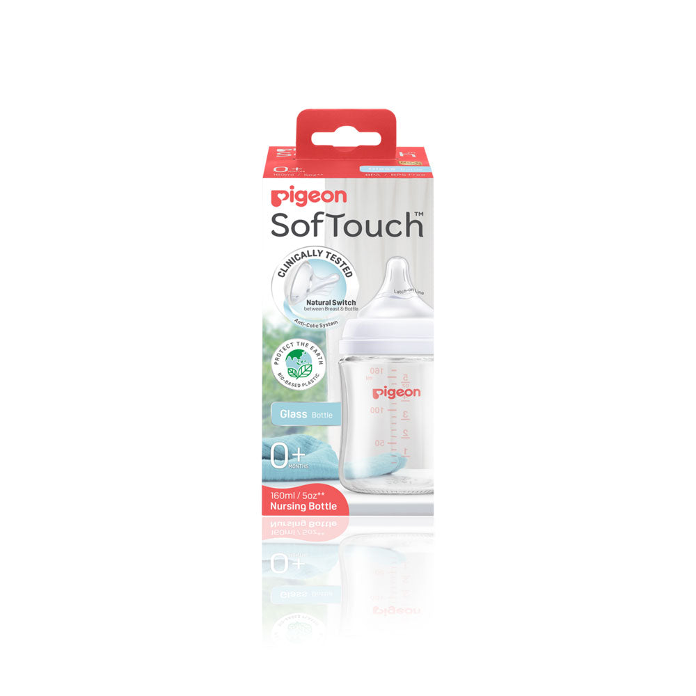Softouch Bpp Wide Neck Nursing Bottle Glass 160ml