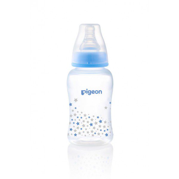 Pigeon Nursing Bottle With Peristaltic Nipple (Pp)