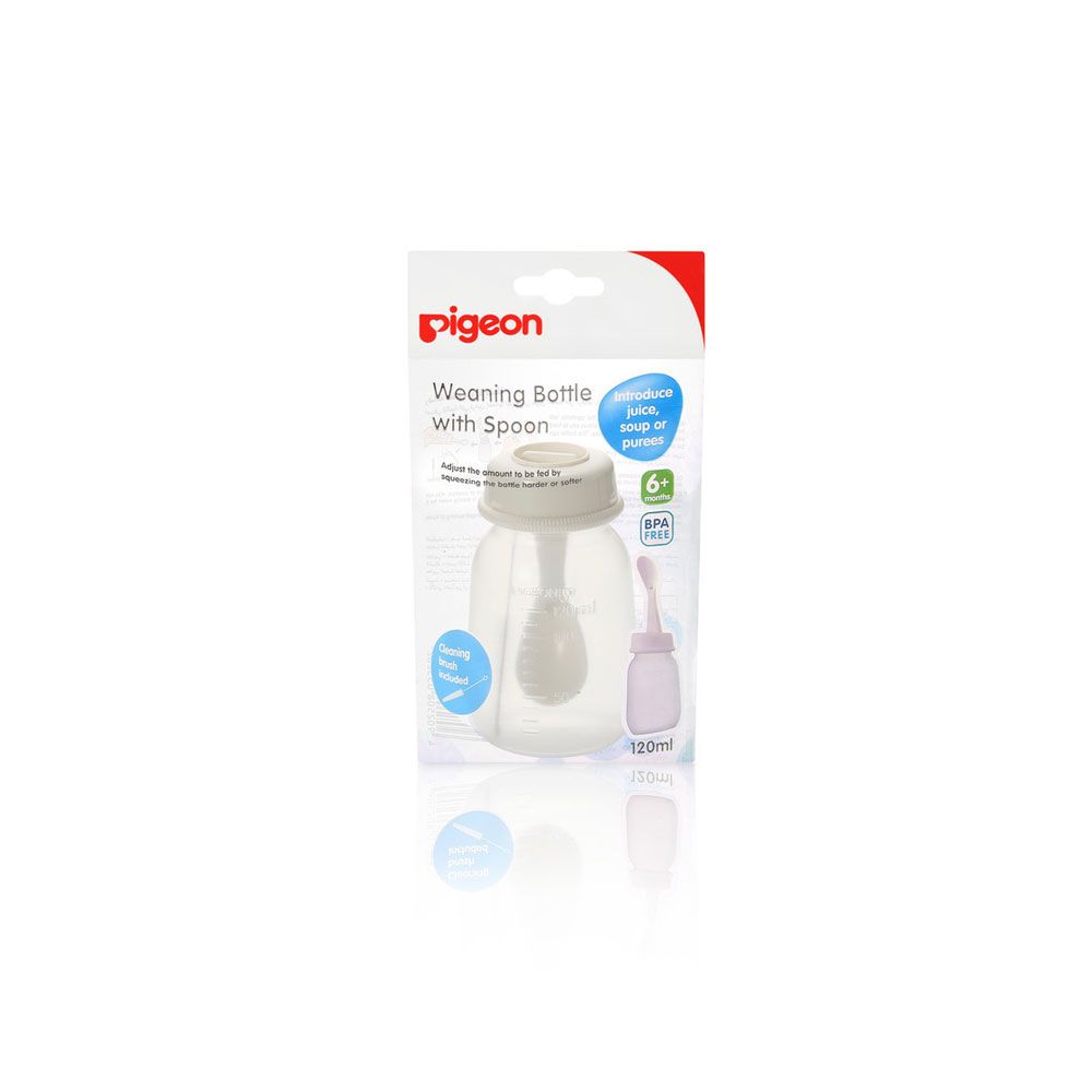 Pigeon Weaning Spoon Feeding Bottle 120ml