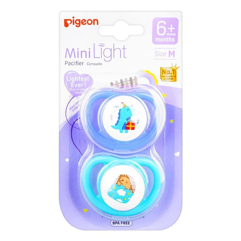 Pacifier Pk-2 (M) Dino Bday & Hedgehog