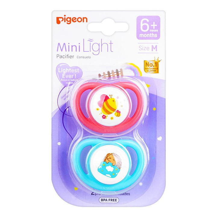 Pacifier Pk-2 (M) Bee & Hedgehog