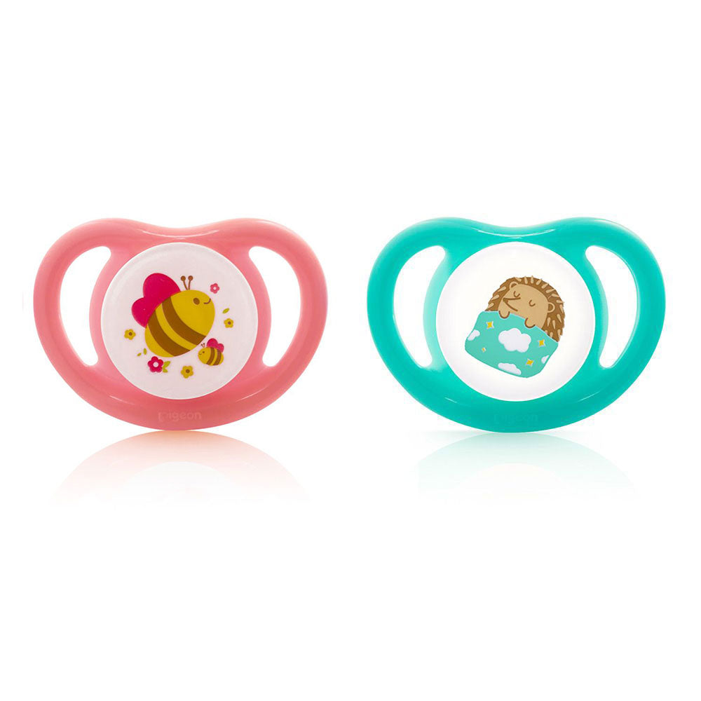 Pacifier Pk-2 (M) Bee & Hedgehog