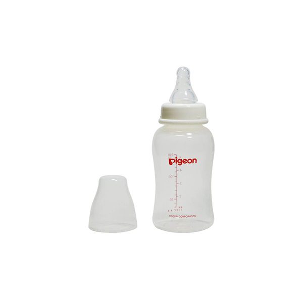 Pigeon Wide Neck Nursing Bottle With Peristaltic Nipple