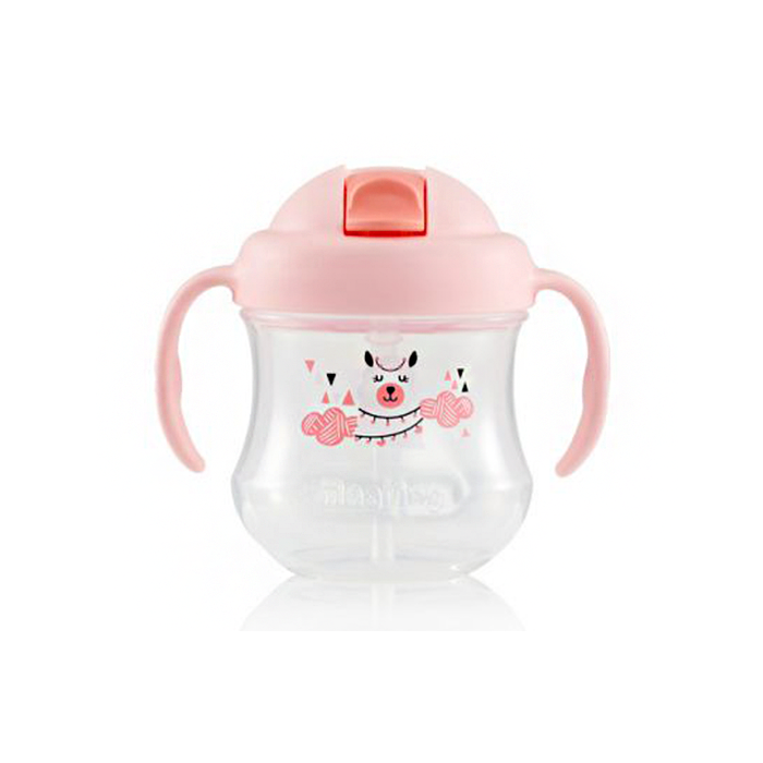 Pigeon Mag Mag Straw Training Cup Matte Pink