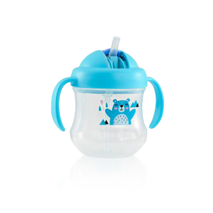 Pigeon Mag Mag Straw Training Cup Matte Blue