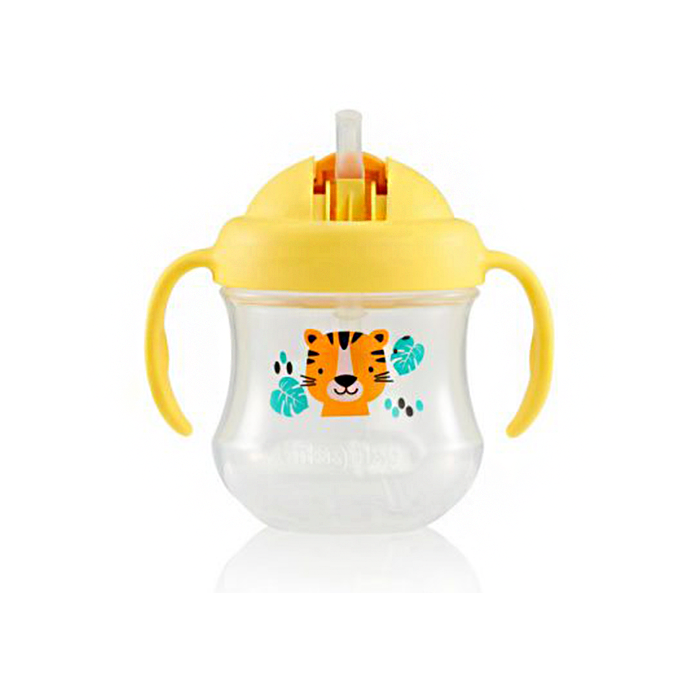 Pigeon Mag Mag Straw Training Cup Matte Yellow