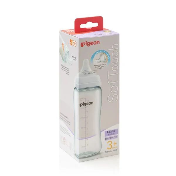 Softouch Wide Neck Feeder T-Ester 300ml Logo