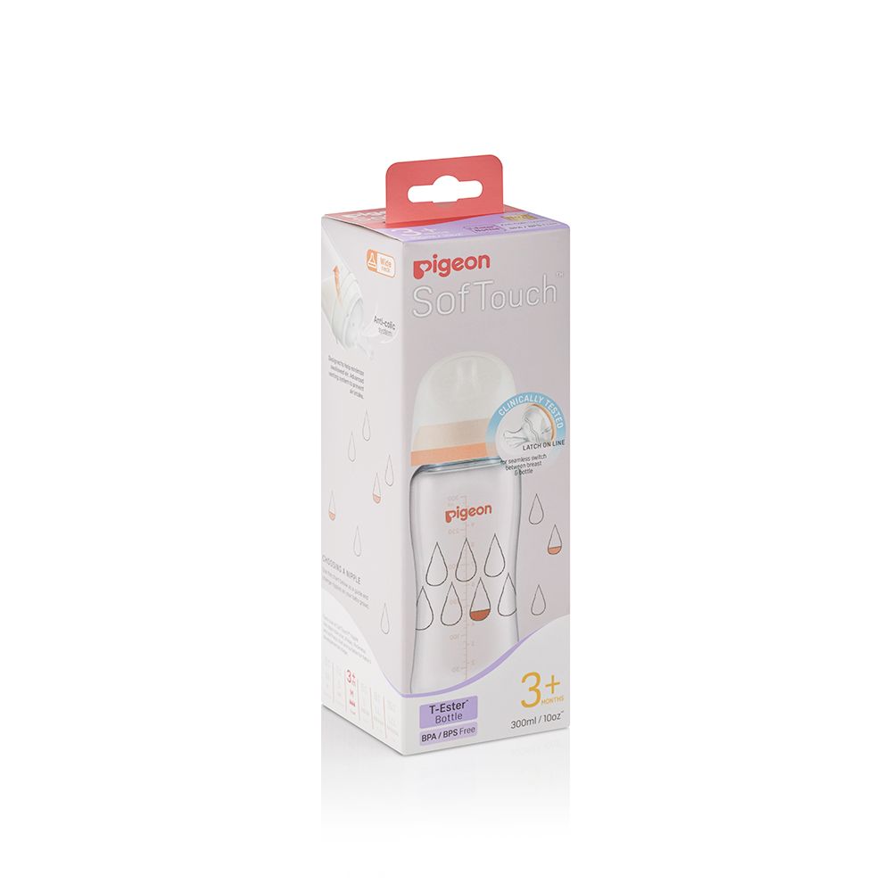 Softouch Wide Neck Feeder T-Ester 300Ml Dewdrop