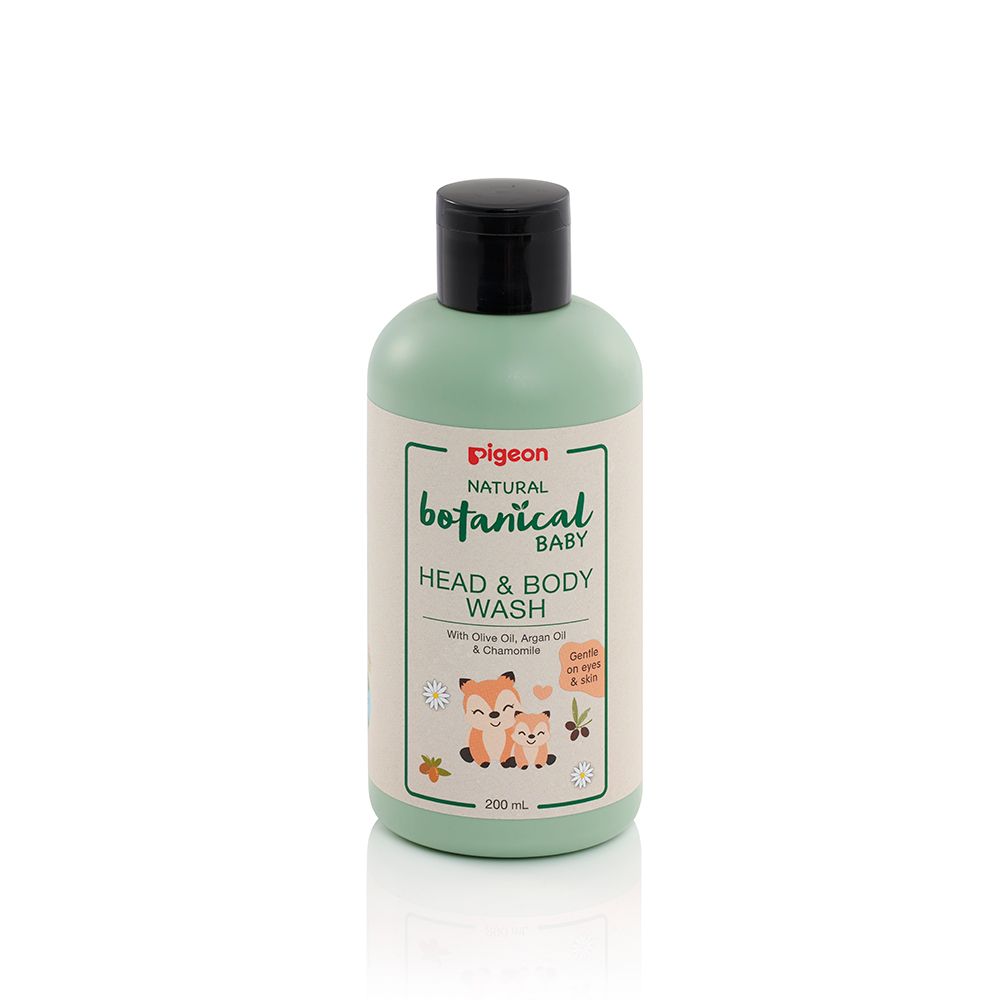 Natural Botanical Baby Head & Body Wash – 200ml