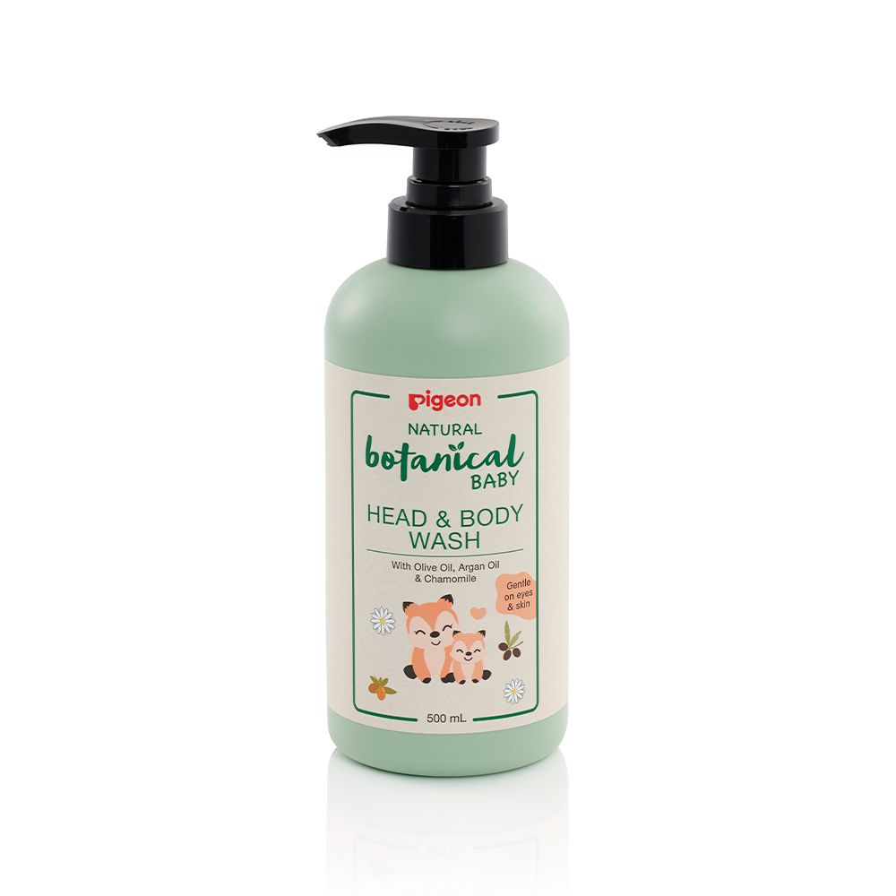 Natural Botanical Baby Head & Body Wash – 500ml