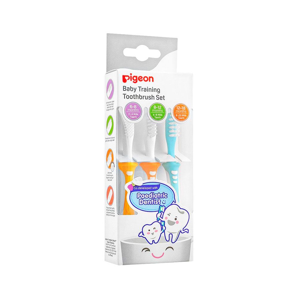 Children Training Toothbrush Lesson 123 Set