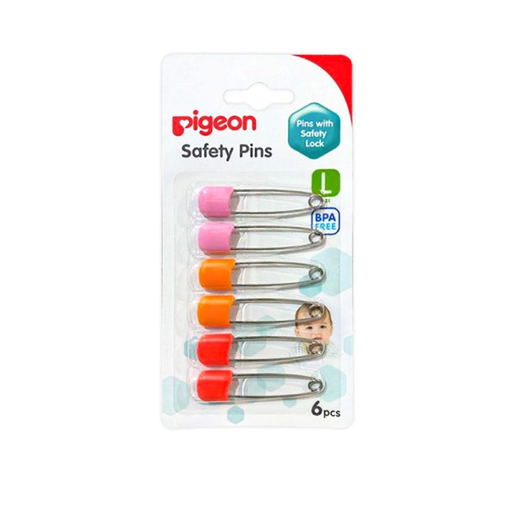 Pigeon Multipurpose Safety Pins (6 Pcs)