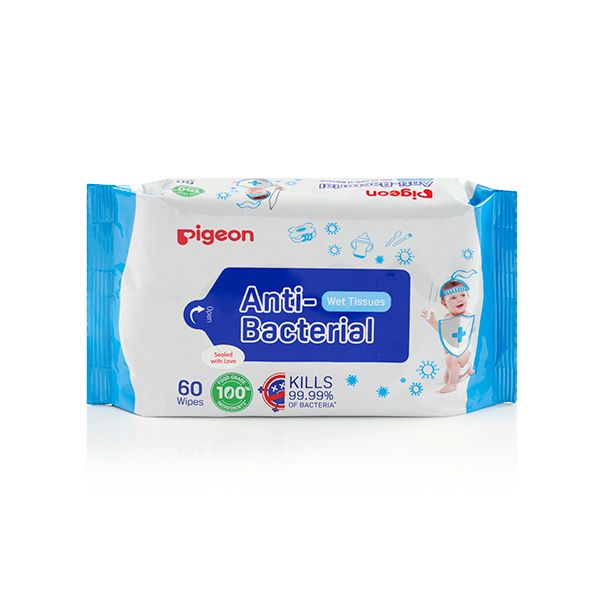 Pigeon Anti-Bacterial Wet Tissue Wipes