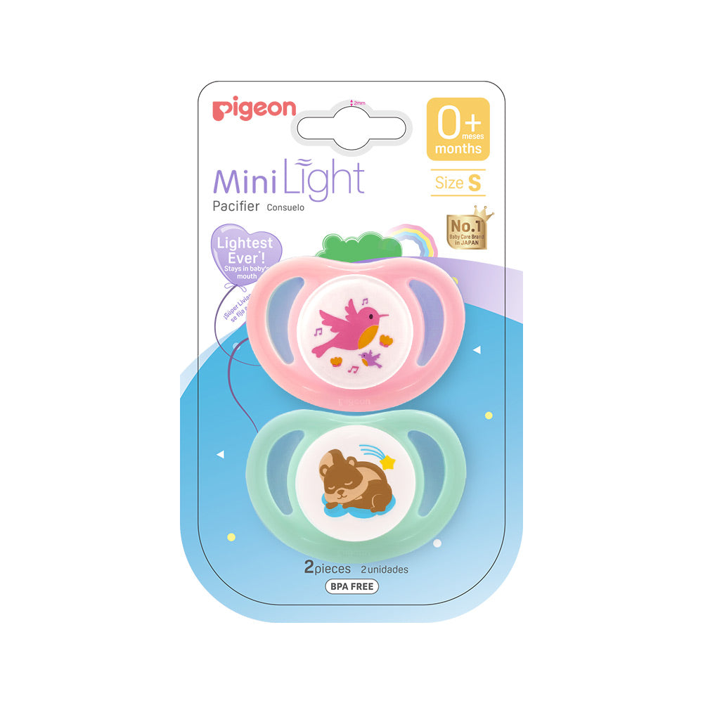 Pacifier Pk-2 (S) Bird & Squirrel