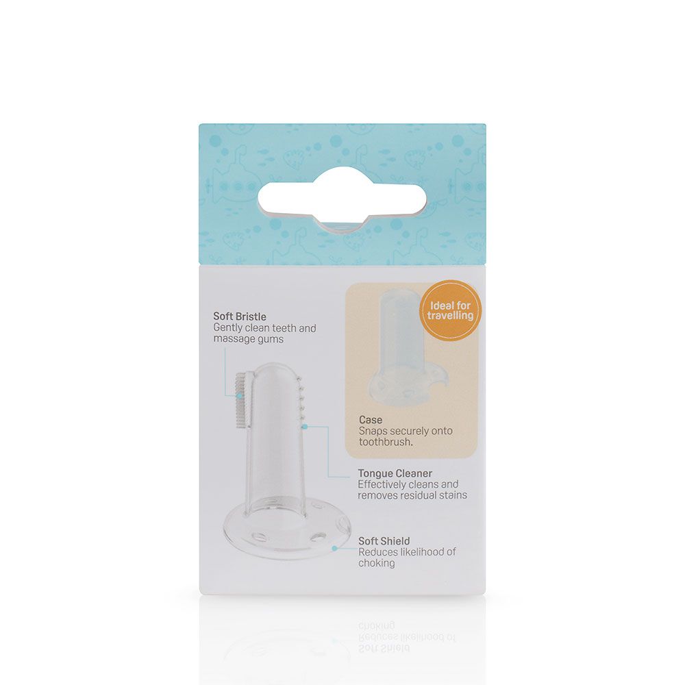 Silicone Finger Toothbrush for 3m+