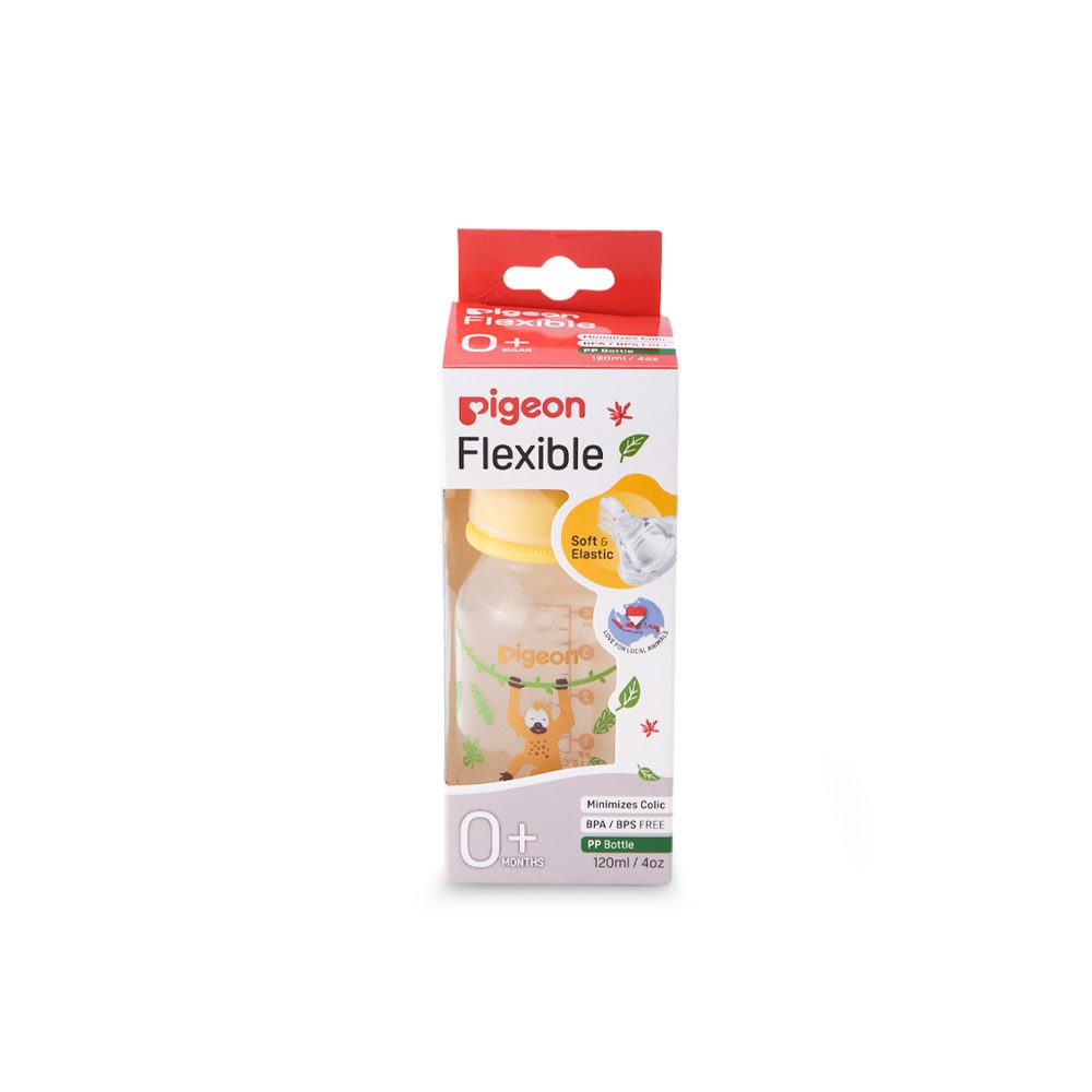 Flexible Standard Neck Feeder Pp Rp 120ml – Orangutan