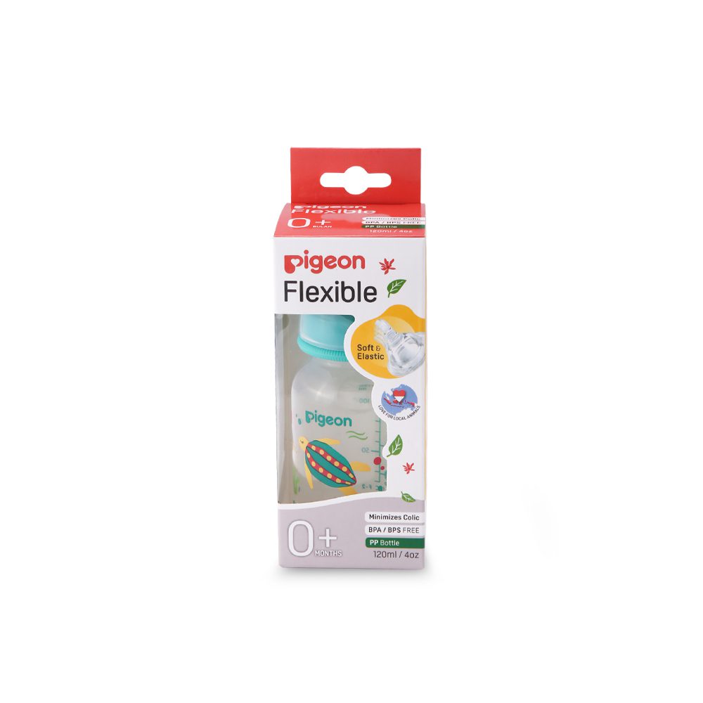 Flexible Standard Neck Feeder Pp Rp 120Ml – Turtle