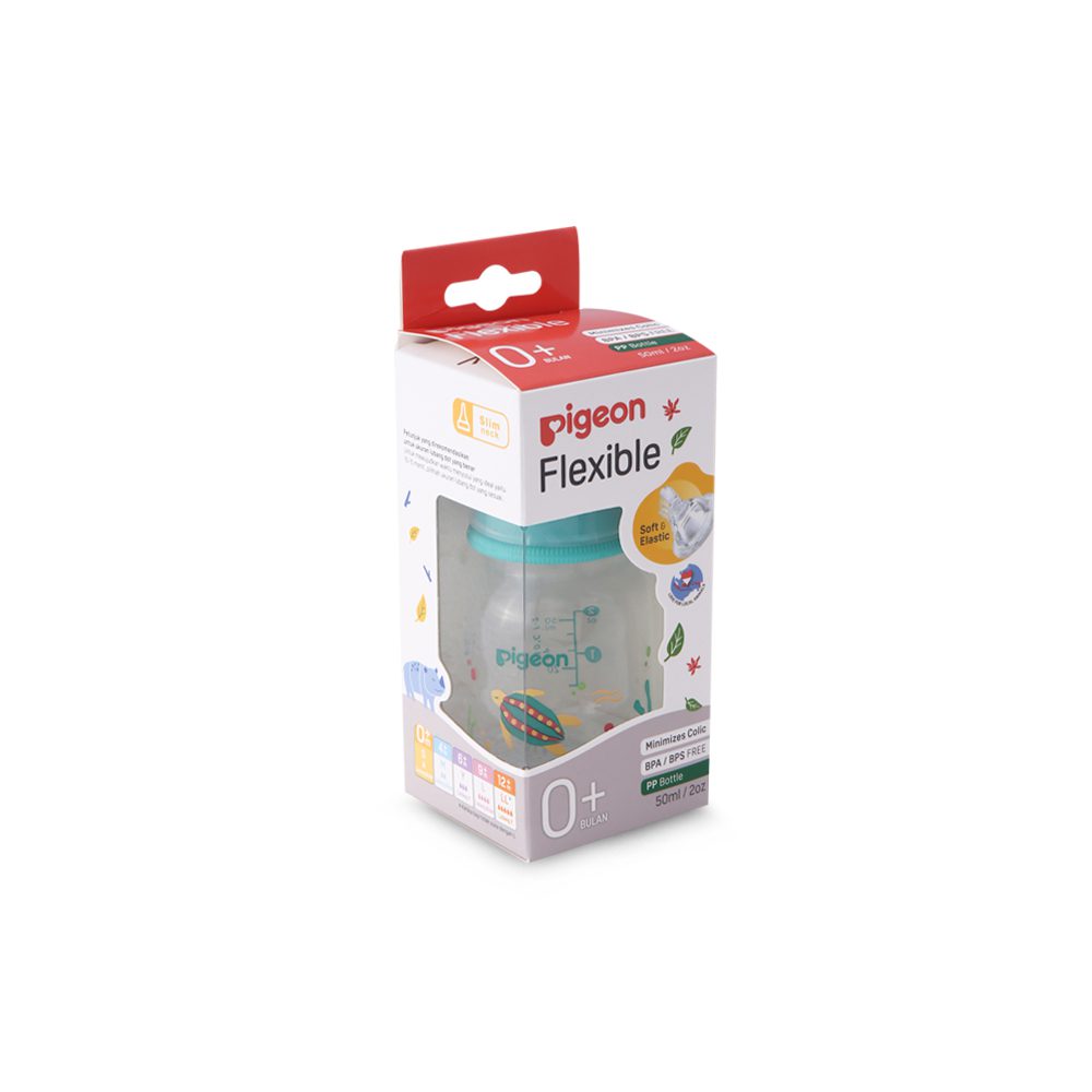 Flexible Standard Neck Feeder PP RP 50ml Turtle