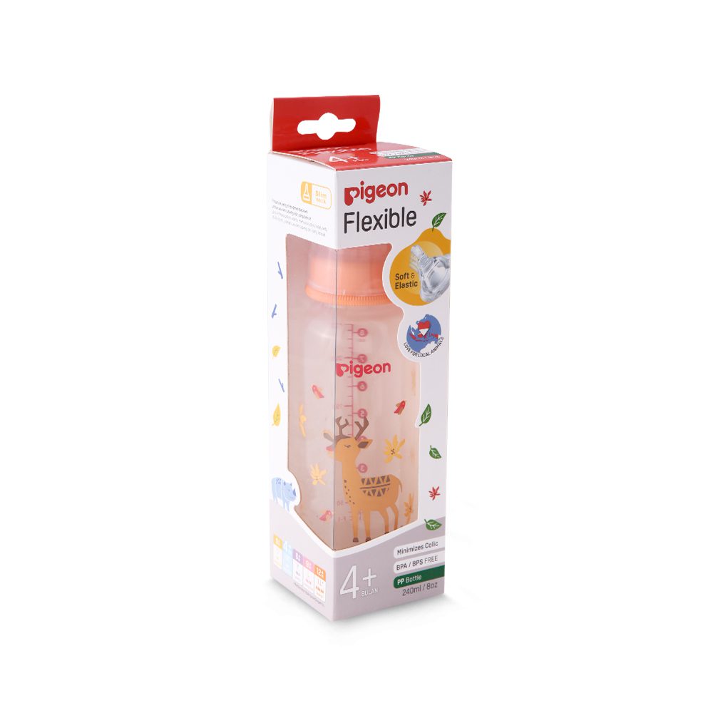 Flexible Standard Neck Feeder Pp Rp 240ml – Deer