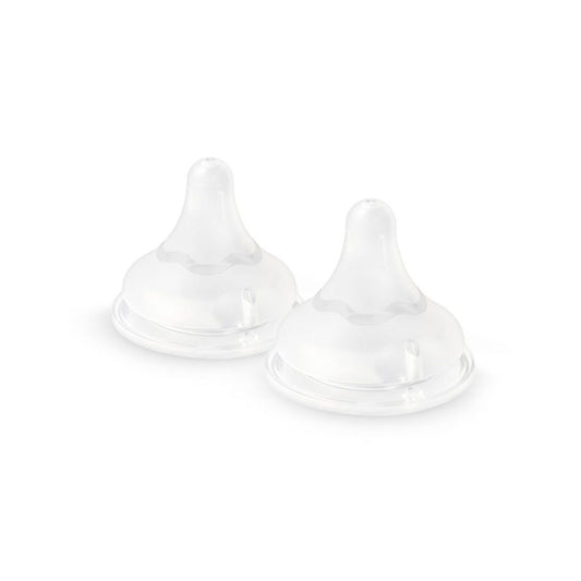 Softouch Wide Neck Nipple Pack 2 – 3 Months+