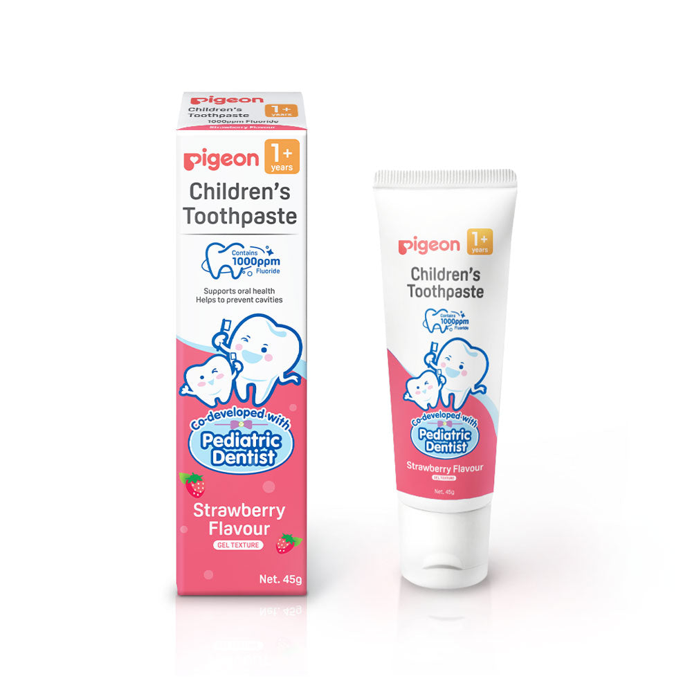 Children'S Toothpaste Strawberry 1+ 45Gm