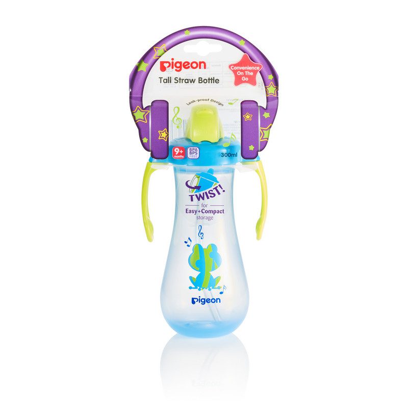 Tall Straw Training Bottle (Blue)