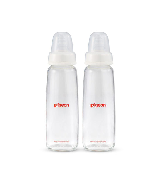 Flexible Standard Neck Feeding Nursing Bottle KPP 240ml (Pk-2)