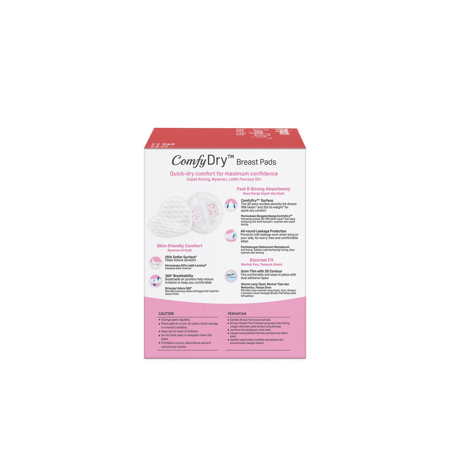 PIGEON COMFYDRY BREAST PADS 36PCS