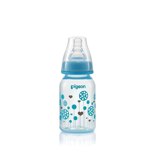 Flexible Standard Neck Feeder Clear Rpp 120ml – Blue