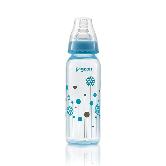 Flexible Standard Neck Feeder Clear Rpp 240Ml – Blue