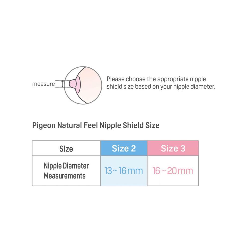 Natural Feel Nipple Shield Size 3 (L) Breastfeeding Aid